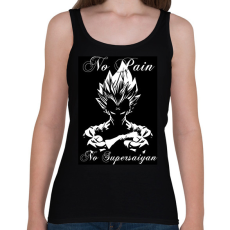 PRINTFASHION no supersaiyan - Női atléta - Fekete