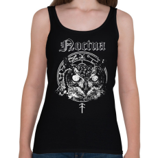 PRINTFASHION Noctua - Okkult Design - Női atléta - Fekete