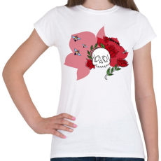 PRINTFASHION Nonbeenary háttérrel - Női póló - Fehér