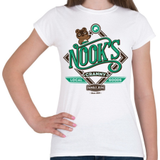 PRINTFASHION Nook'sss - Női póló - Fehér női póló