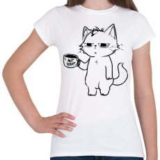 PRINTFASHION not today cat - Női póló - Fehér