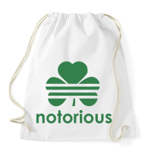 PRINTFASHION Notoriuos CM - Sportzsák, Tornazsák - Fehér tornazsák