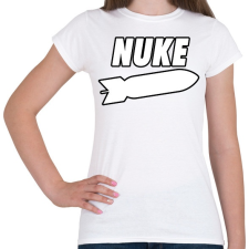 PRINTFASHION Nuke - Női póló - Fehér női póló