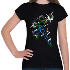 PRINTFASHION NUMERO 17 - Női póló - Fekete