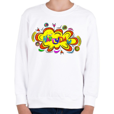 PRINTFASHION Nyár - Gyerek pulóver - Fehér gyerek pulóver, kardigán