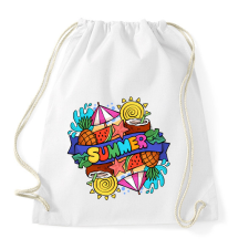 PRINTFASHION Nyár - Sportzsák, Tornazsák - Fehér tornazsák