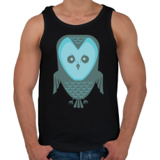 PRINTFASHION Nyári bagoly - Férfi atléta - Fekete