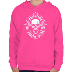 PRINTFASHION Nyárspolgár  - Gyerek kapucnis pulóver - Fukszia