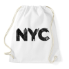 PRINTFASHION NYC - Sportzsák, Tornazsák - Fehér