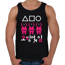 PRINTFASHION Nyerd meg az életed - Férfi atléta - Fekete atléta, trikó