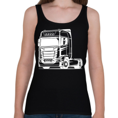 PRINTFASHION Nyergesvontató - Női atléta - Fekete