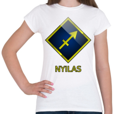 PRINTFASHION Nyilas - Női póló - Fehér női póló
