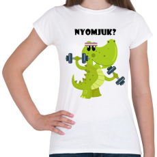 PRINTFASHION Nyomjuk - Női póló - Fehér