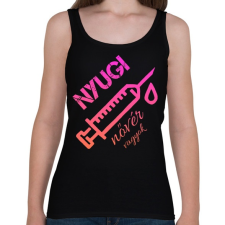 PRINTFASHION Nyugi nővér vagyok - Női atléta - Fekete női trikó