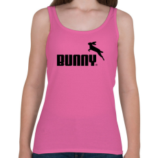 PRINTFASHION Nyuszi logó - Női atléta - Rózsaszín