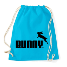 PRINTFASHION Nyuszi logó - Sportzsák, Tornazsák - Surf blue tornazsák