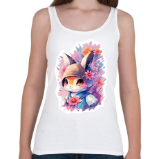 PRINTFASHION Nyuszi - Női atléta - Fehér