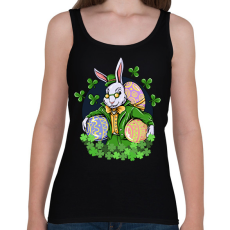 PRINTFASHION Nyuszi  - Női atléta - Fekete