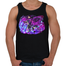 PRINTFASHION Obito Uchiha - Férfi atléta - Fekete atléta, trikó