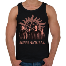 PRINTFASHION odaát2C - Férfi atléta - Fekete atléta, trikó