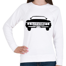 PRINTFASHION odaát #3 - Női pulóver - Fehér női pulóver, kardigán