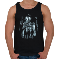 PRINTFASHION odaát #4 - Férfi atléta - Fekete atléta, trikó