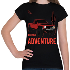 PRINTFASHION offroad - Női póló - Fekete női póló