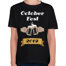 PRINTFASHION oktober fest - Gyerek póló - Fekete gyerek póló