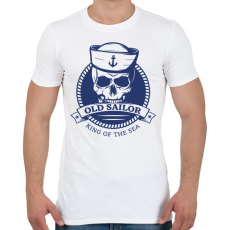 PRINTFASHION Old sailor - Férfi póló - Fehér