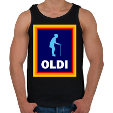 PRINTFASHION OLDI (n) - Férfi atléta - Fekete