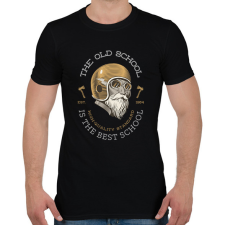 PRINTFASHION OLDSCHOOL - Férfi póló - Fekete férfi póló