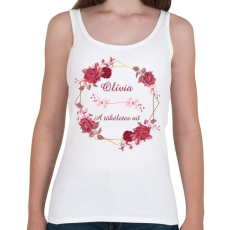 PRINTFASHION Olívia - Női atléta - Fehér