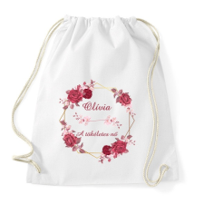 PRINTFASHION Olívia - Sportzsák, Tornazsák - Fehér tornazsák