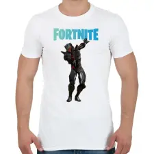 PRINTFASHION Omega Fortnite - Férfi póló - Fehér férfi póló