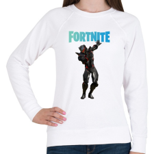 PRINTFASHION Omega Fortnite - Női pulóver - Fehér női pulóver, kardigán