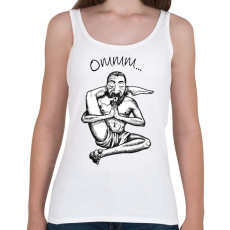 PRINTFASHION Ommm... - Jógázó férfi - Női atléta - Fehér