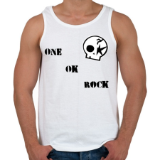 PRINTFASHION One Ok Rock - Férfi atléta - Fehér atléta, trikó