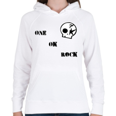 PRINTFASHION One Ok Rock - Női kapucnis pulóver - Fehér