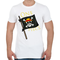 PRINTFASHION one piece terv - Férfi póló - Fehér