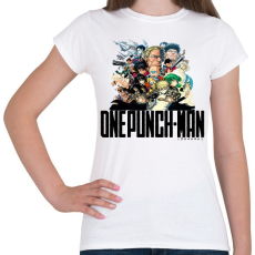PRINTFASHION One Punch Man - Női póló - Fehér
