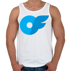 PRINTFASHION Only Fans - Férfi atléta - Fehér