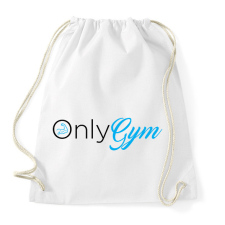 PRINTFASHION OnlyGym - Sportzsák, Tornazsák - Fehér tornazsák