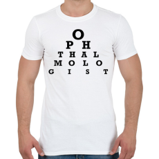 PRINTFASHION Ophthalmologist - szemész - Férfi póló - Fehér