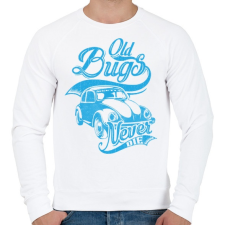 PRINTFASHION Öreg bogár - Férfi pulóver - Fehér férfi pulóver, kardigán