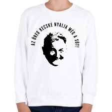 PRINTFASHION ÖREG KECSKE - Gyerek pulóver - Fehér gyerek pulóver, kardigán