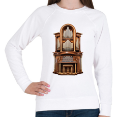 PRINTFASHION Orgona - Női pulóver - Fehér