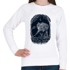 PRINTFASHION Ormányos - Női pulóver - Fehér