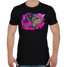 PRINTFASHION Orochimaru - Férfi póló - Fekete férfi póló