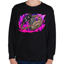 PRINTFASHION Orochimaru - Gyerek pulóver - Fekete gyerek pulóver, kardigán