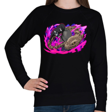 PRINTFASHION Orochimaru - Női pulóver - Fekete